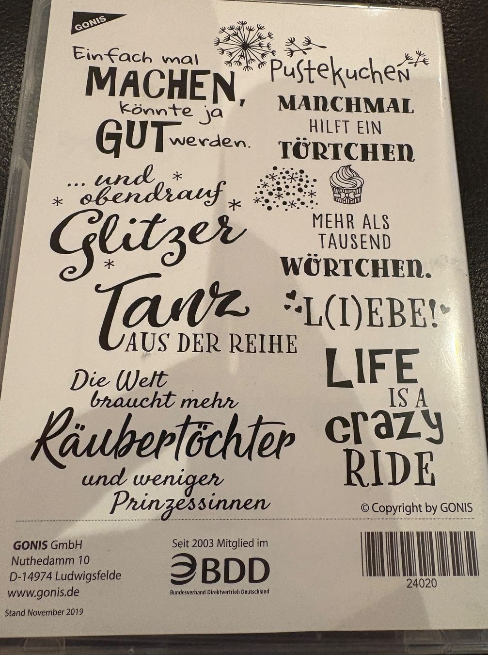 Gonis Timbri: Gonis Stempel - Pustekuchen – Usato da Berikon venduto da Wuffels_55 1