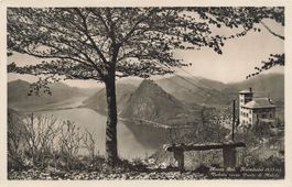 Monte Bre Lugano con ponte melide
