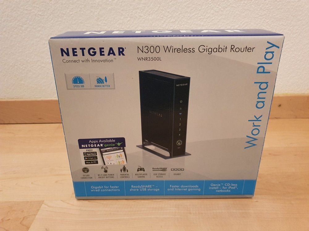 Netgear N300 Wireless Gigabit Router | Kaufen auf Ricardo