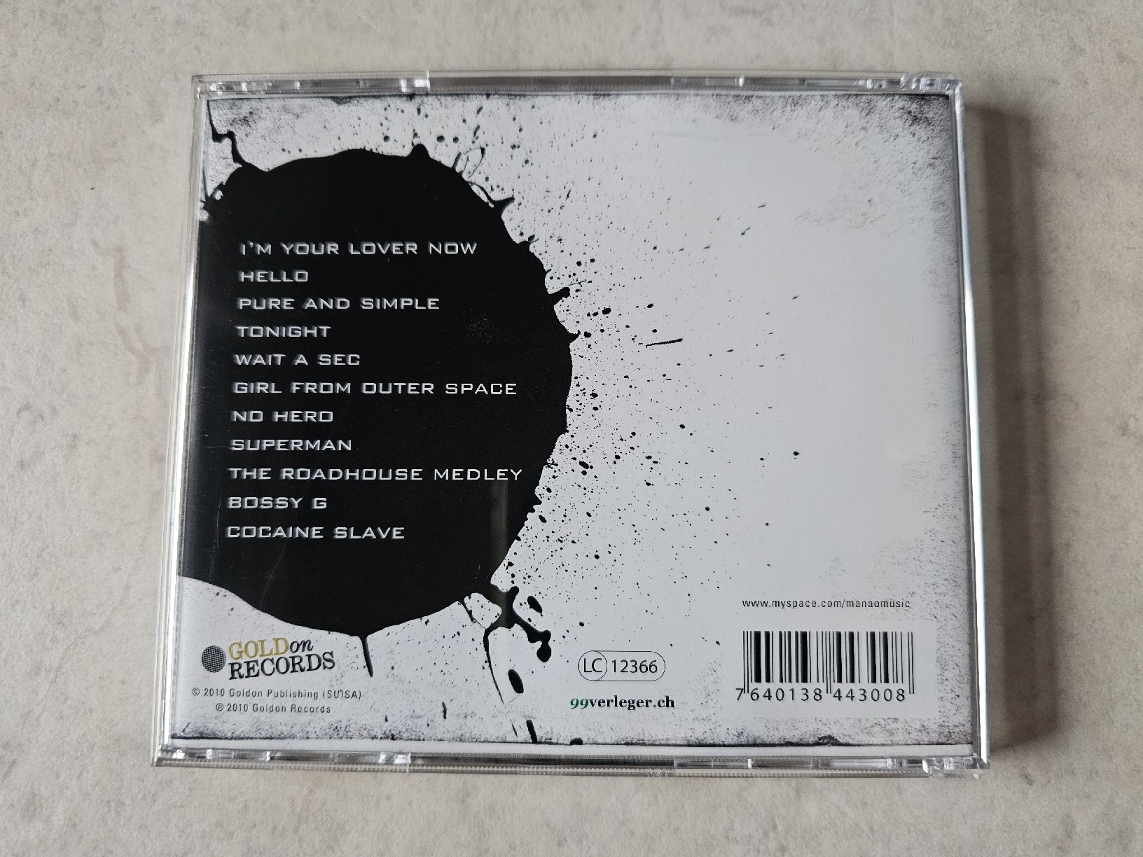 CDs: Manao  -  Wait A Second  /  (Pop Rock) – D'occasion à Schneisingen par backstore24 1