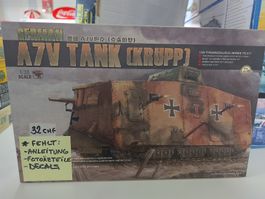 A7V Tank (Krupp) ohne Anleitung-decals-fotoäzteile