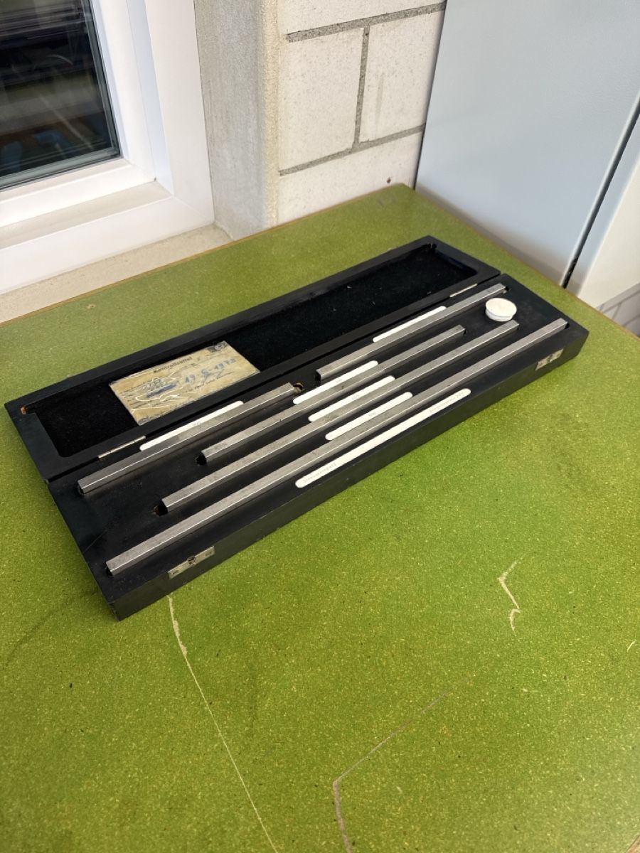 Jeu de cales étalon parallèles en coffret, occasion (Gebraucht) in ...