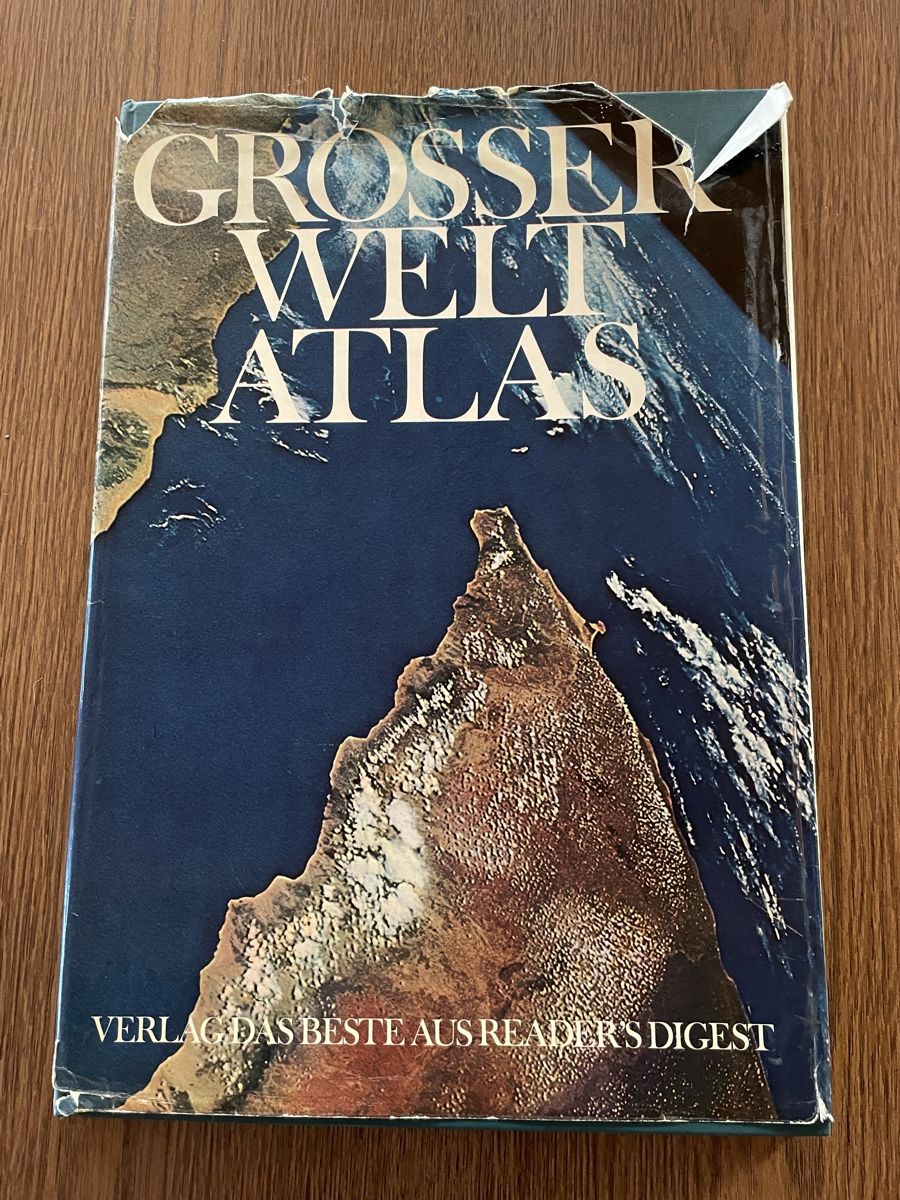 Libri: Grosser Weltatlas - Reader's Digest 1971 – Usato da Wyssachen venduto da Hahe89