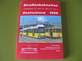 Buch: Strassenbahnatlas Deutschland 1996