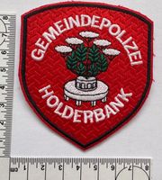 1 Polizei Abzeichen Gemeindepolizei Holderbank
