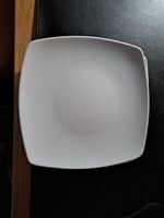 Teller flach 25 x25 cm 6 Stück