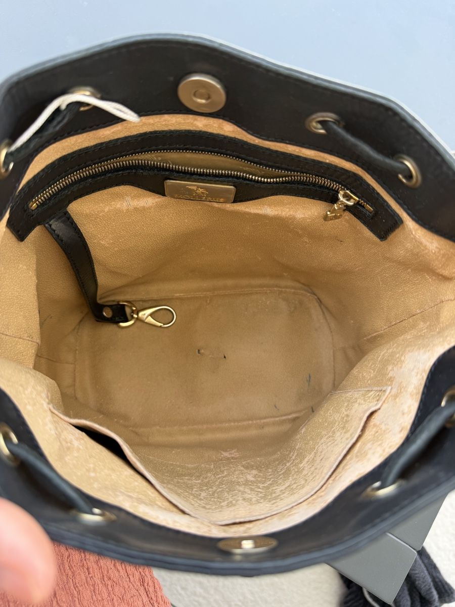 Maison Mollerus Borse da donna: Maison Mollerus Beuteltasche Schwarz/Gold – Usato da Niederhasli venduto da SWP24 6