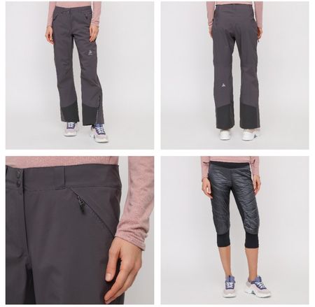 ODLO Pantalons SKI Set Long femme Orbit 2 en 1 Small