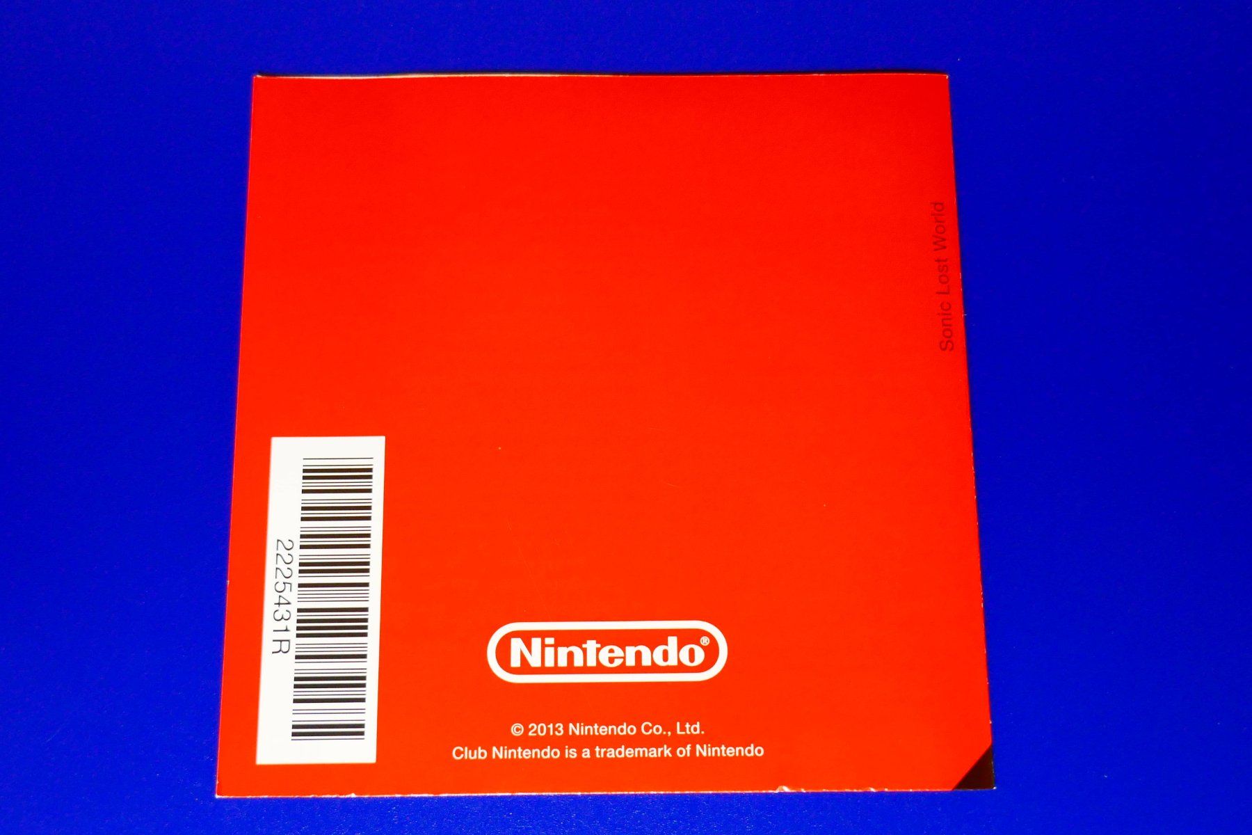 Nintendo Giochi: Sonic Lost World & VIP - Nintendo 3DS – Usato da Vuarrens venduto da Espace-Retro 4