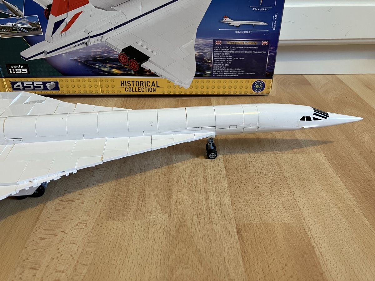 Cobi Kit di costruzioni: Cobi Concorde, 455 pièces, G-BBDG – Usato da Epalinges venduto da Tosca20 1
