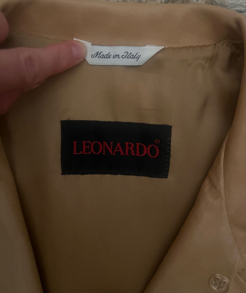 Giacche: Lederjacke Leonardo beige Grösse 36  – Usato da Uster venduto da Family_Boutique 6