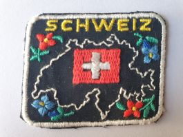 Vintage Badge Wappen Schweiz ST. GALLER STICKEREI