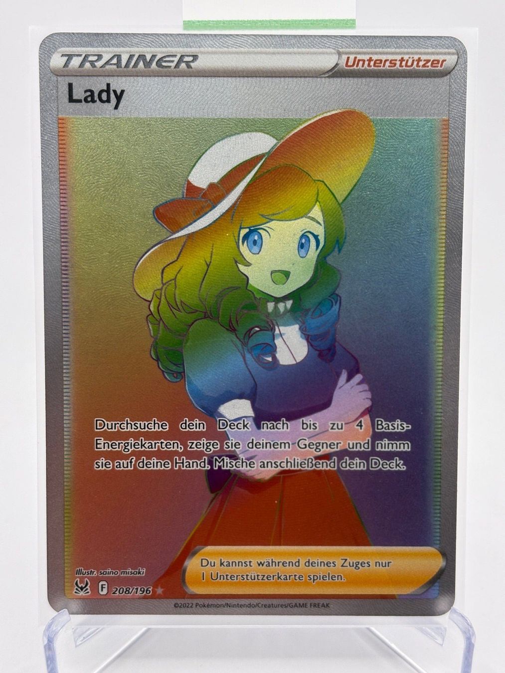 Pokémon Sammelbilder & Trading cards: Verlorener Ursprung - Lady (LOR 208) - DE – Neu (gemäss Beschreibung) aus Allschwil von Bullach