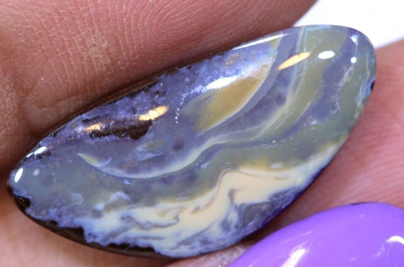 Pietre preziose: 2 Australische Boulder Opale 16.50Cts. – Nuovo (secondo la descrizione) da Bern venduto da Grindelwaldaus 2