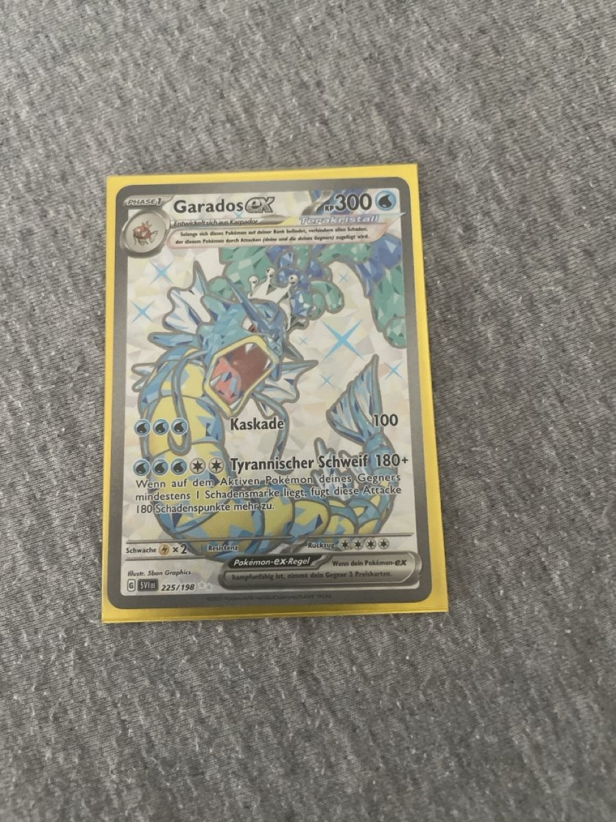 Pokémon Sammelbilder & Trading cards: Garados ex Fullart – Neu (gemäss Beschreibung) aus Flawil von Duft-Alchemist