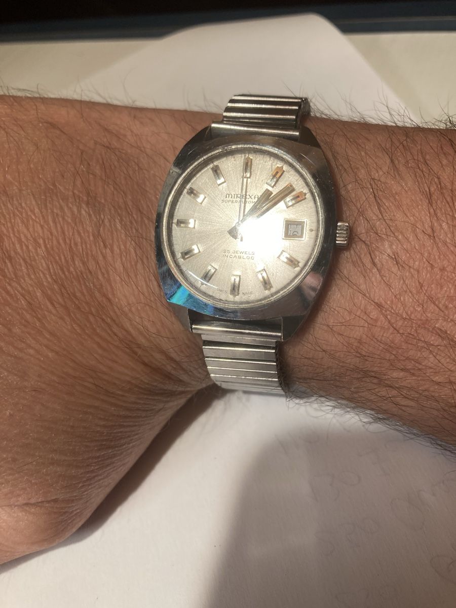 Mirexal Orologi: Mirexal Automatic Vintage Uhr Automatic 35 mm – Usato da Glattbrugg venduto da vintagemania