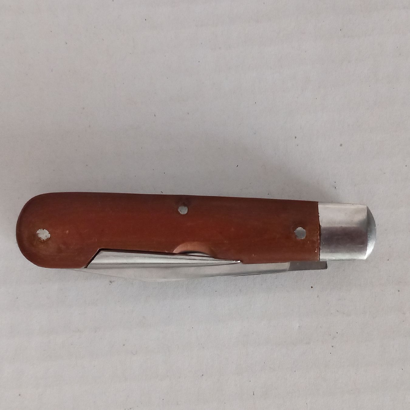 Wenger Taschenmesser: Wenger Sackmesser, Holzgriff, Vintage Swiss made wengerinox  – Gebraucht aus Rebstein von Zauberwelt14 4