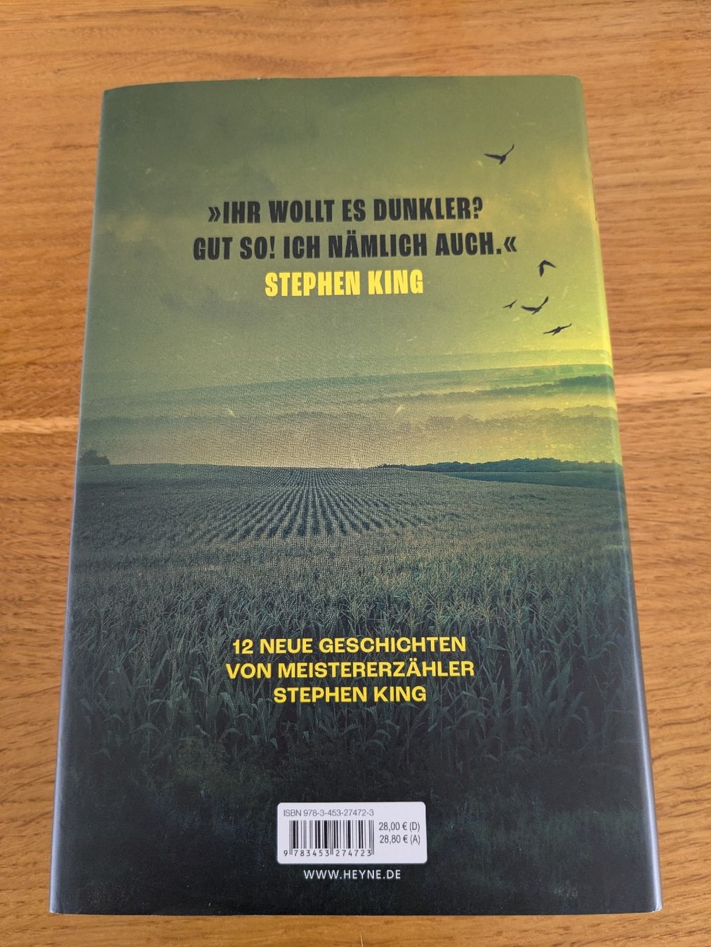 Libri: Stephen King - Ihr wollt es dunkler – Usato da Wohlen AG venduto da merkur0300 1