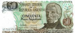 Argentinien 50 Pesos 1983 P-314 UNZ