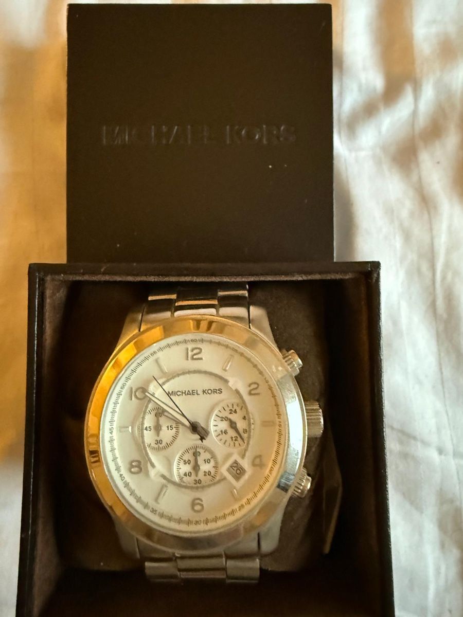 Michael Kors Orologi: Michael Kors Uhr Silbrig – Usato da Lachen SZ venduto da mima41 2