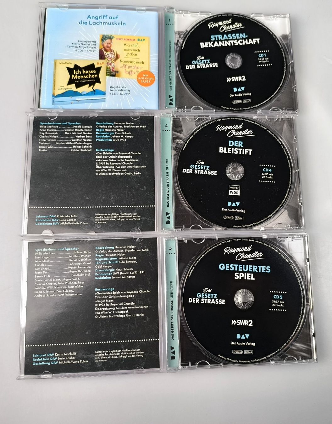 CDs: Raymond Chandler: Das Gesetz der Strasse – D'occasion à Rüti ZH par Restwert_Rueti_ZH 1