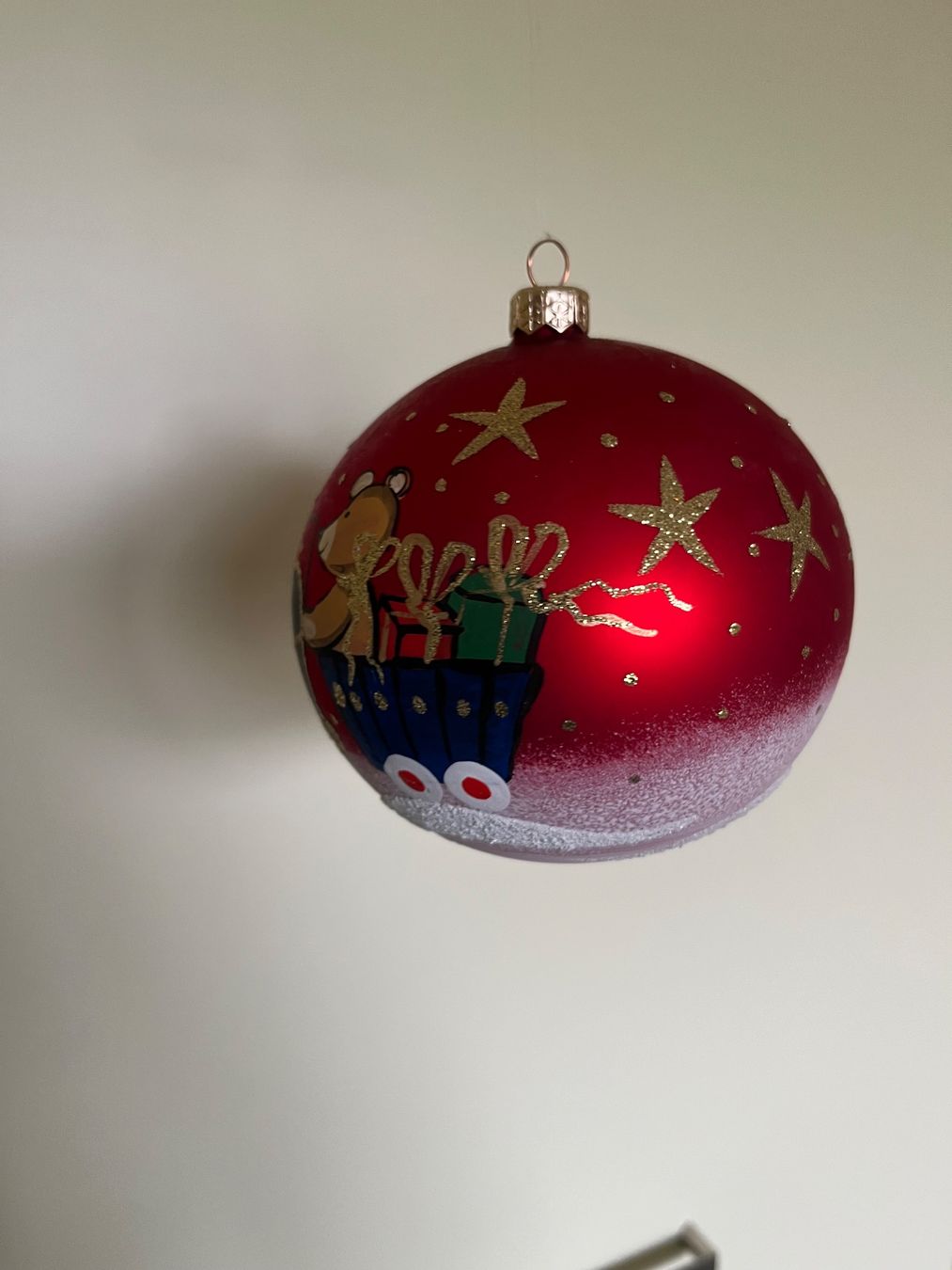 Tutte le decorazioni: Weihnachtskugel in rot, 11cm – Nuovo (secondo la descrizione) da Baar venduto da Aatina 2