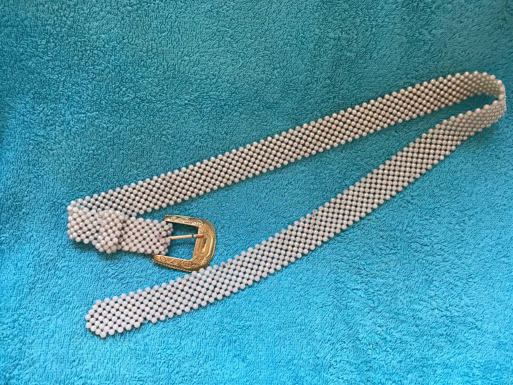 Cinture: Gürtel (Damen) - mit "Perlen"  vintage 80s – Usato da Lausanne venduto da opi_92cn 1
