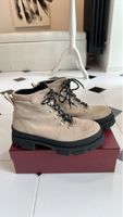 Stylische Boots in Beige, Grösse 38, Ichi