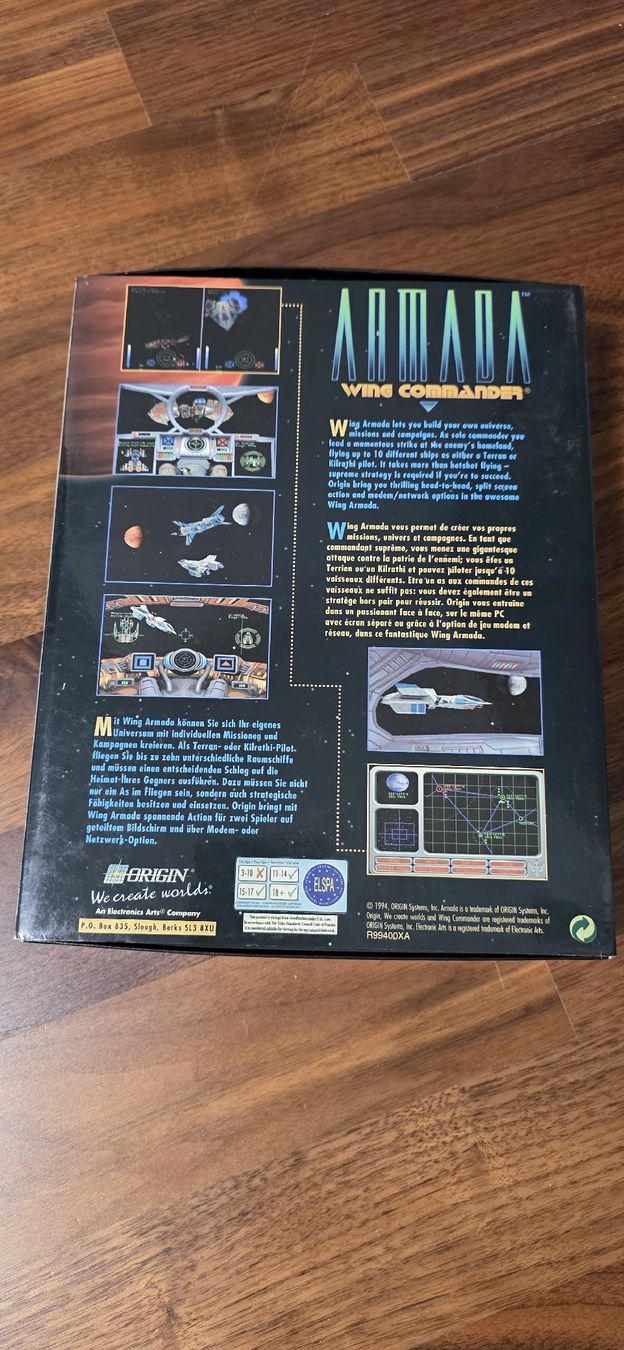 Giochi: Wing Commander Armada Big Box PC CD-ROM – Usato da Jona venduto da AntonioSposito 1