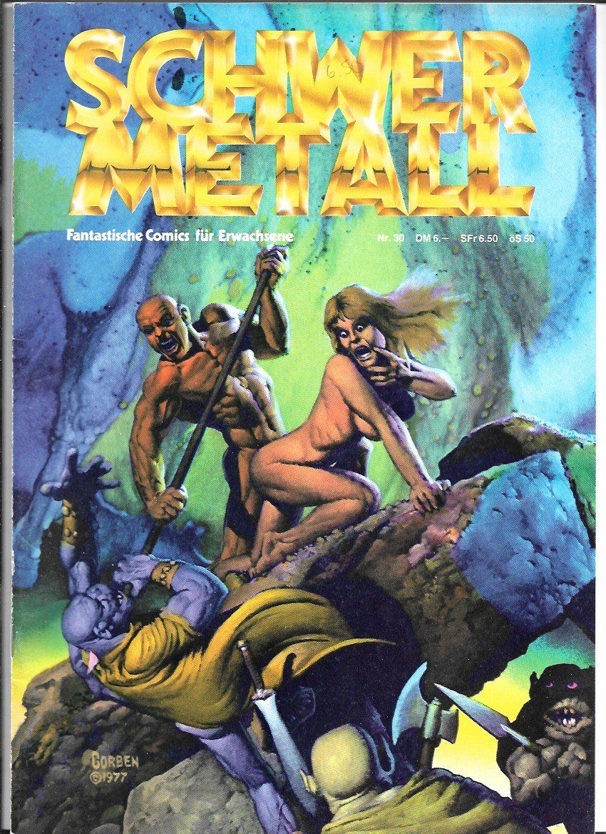 Fumetti: Schwermetall Comic Magazin Nr. 30 1982 - Moebius, R.Corben – Usato da Winterthur venduto da Wolfensberg