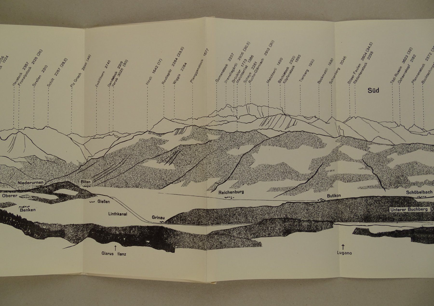 Libri: PANORAMA VOM SANATORIUM WALD – Usato da Grüningen venduto da Kartensammler 2
