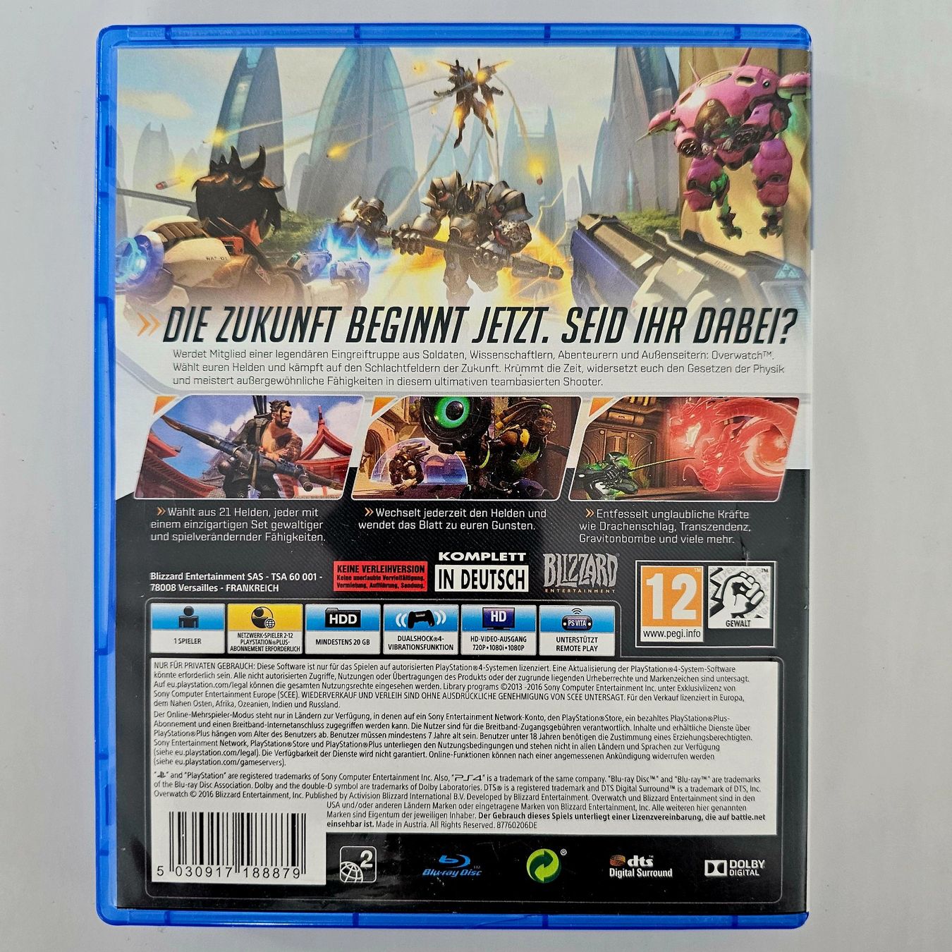 Sony Giochi: Overwatch Origins Edition (PS4) – Usato da Holziken venduto da Miglioregamesnmore 1