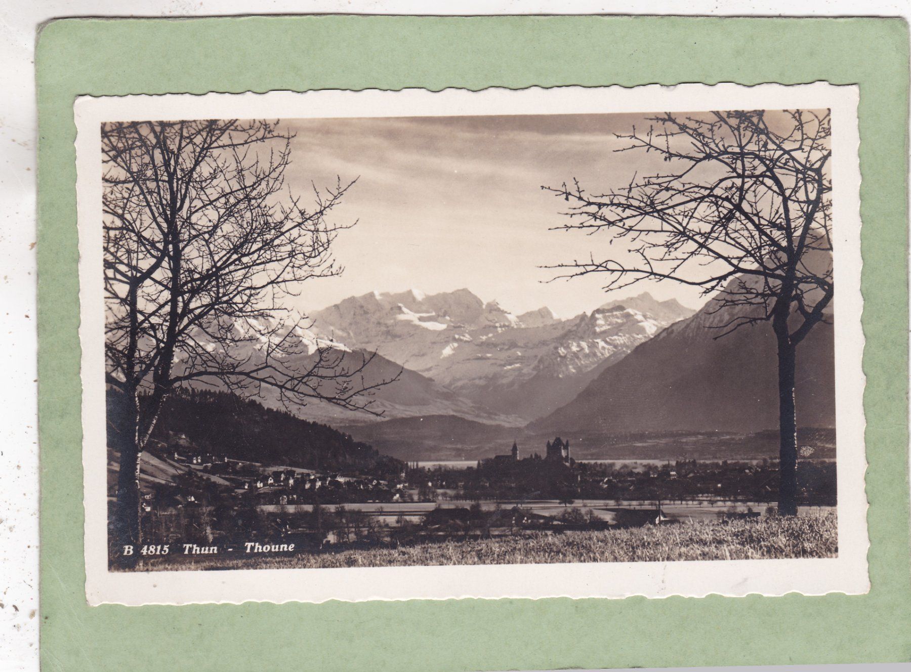 Ansichtskarten: Thun – Gebraucht aus Herisau von Lisegrat2008