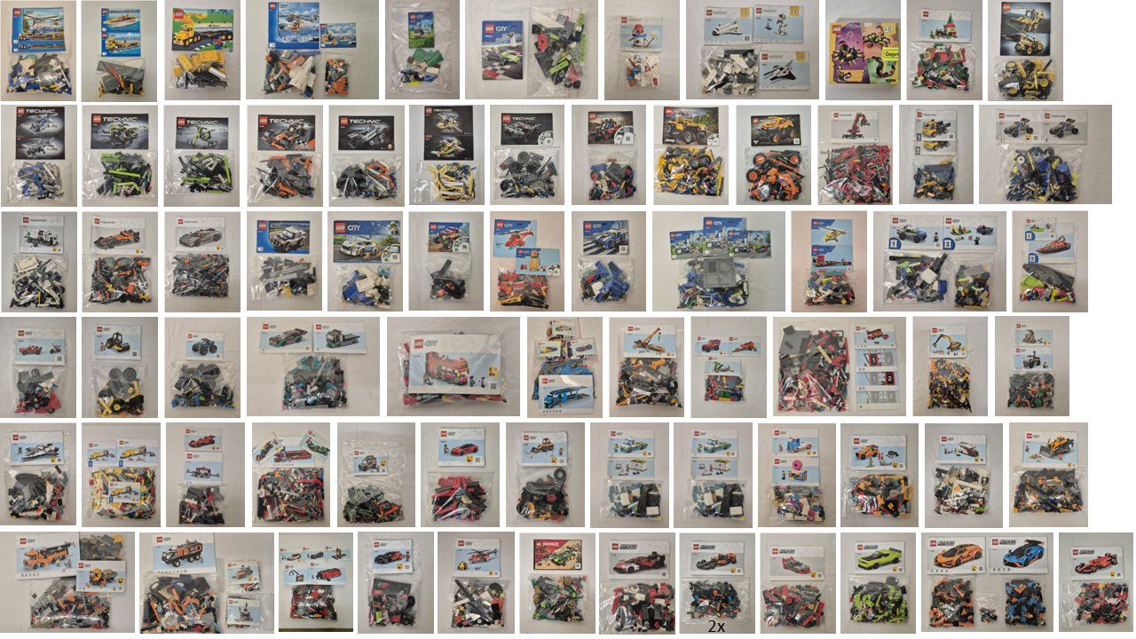 Lego Giocattoli: Grosse Legosammlung (73 Sets) – Usato da Weinfelden venduto da Bolo82