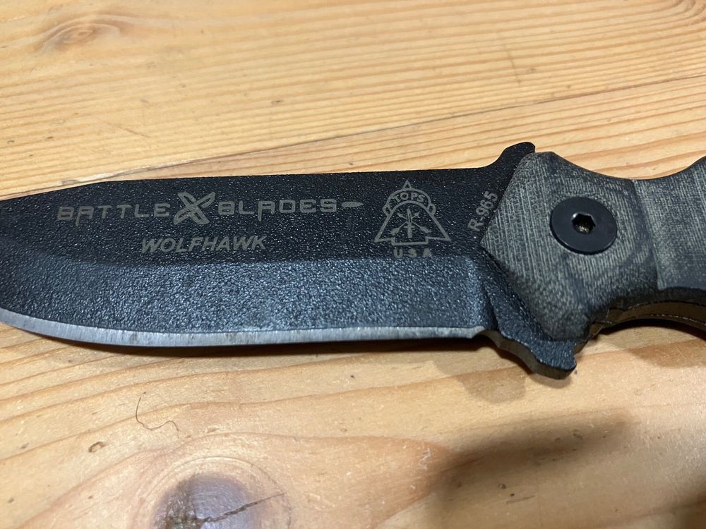 Original Tops Knife Battle X Blades Wolfhawk Sammlermesser Kaufen auf