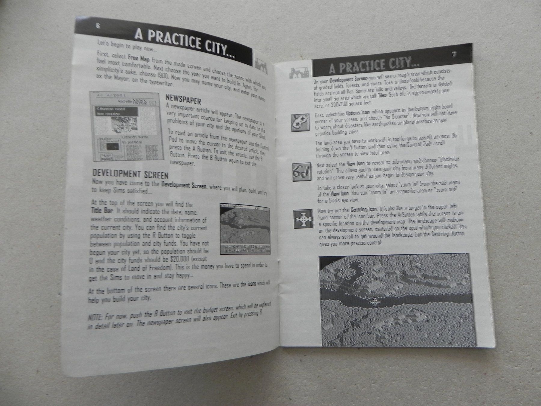 Giochi: Anleitung SNES Nintendo Sim City 2000 – Usato da Siebnen venduto da krimsie 5