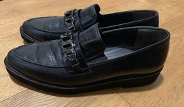 Paul Green Lederschuhe Schwarz, Top Zustand, Grösse 40