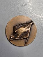 Medaille Entlassungsinspektion 1986 Bronze guter Zustand