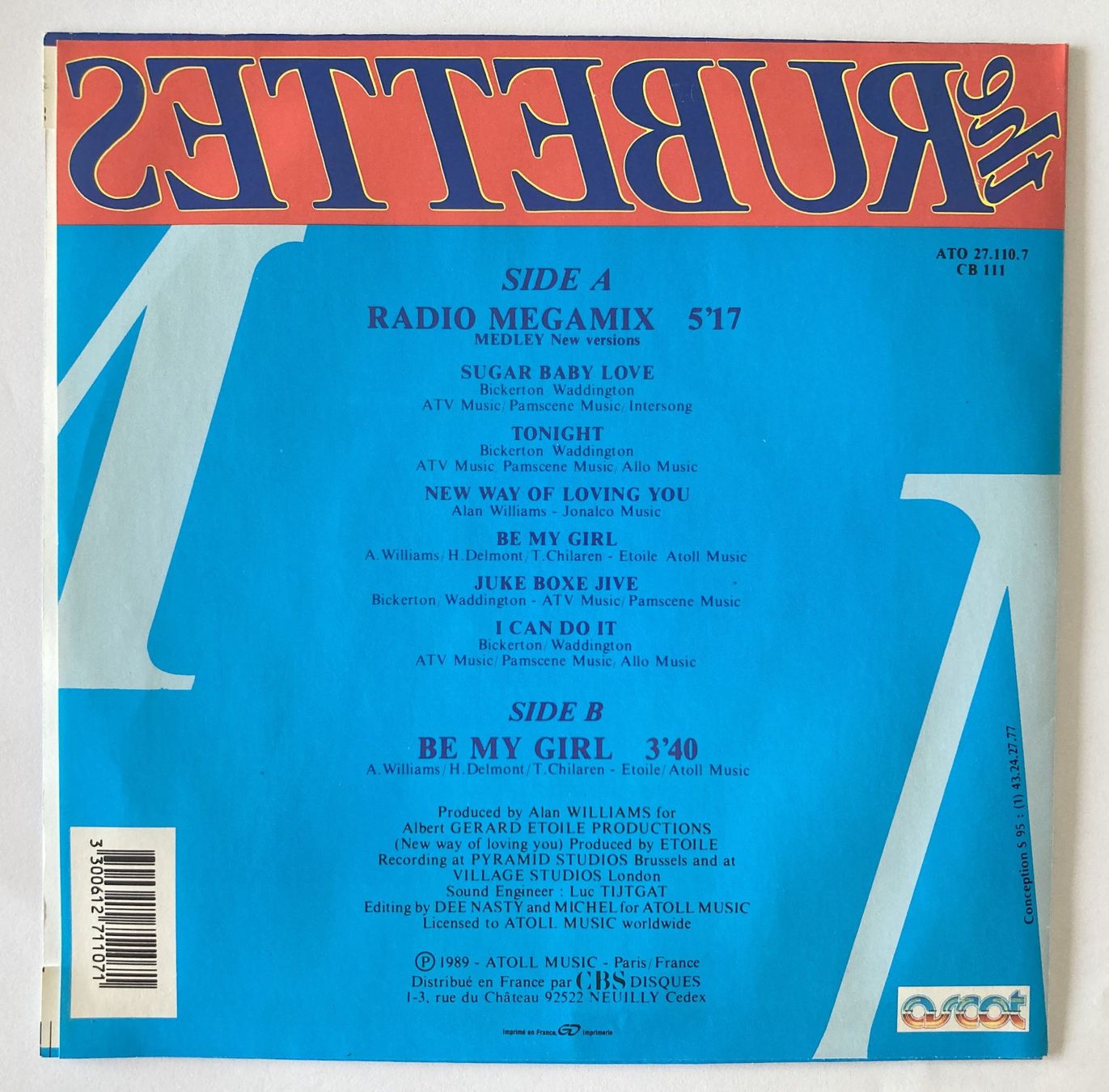 Dischi in vinile: THE RUBETTES - MEGAMIX – Usato da Bottens venduto da hotter-than-hell 1