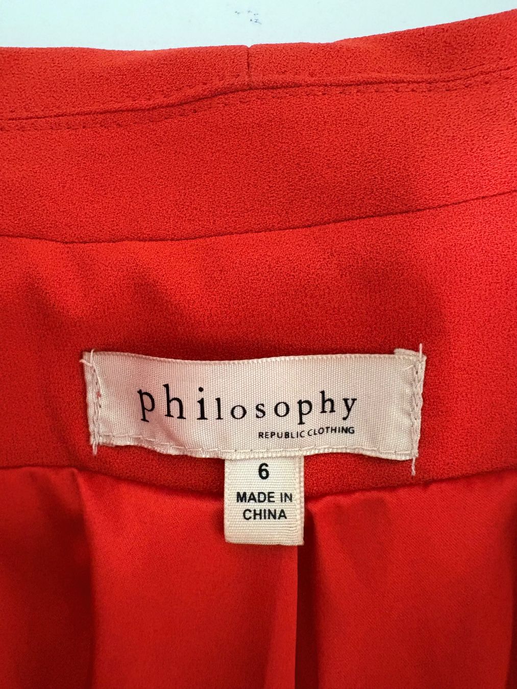 Giacche: Philosophy Roter Blazer Gr. 38 offen – Nuovo (secondo la descrizione) da Regensdorf venduto da secondchancefashion 3
