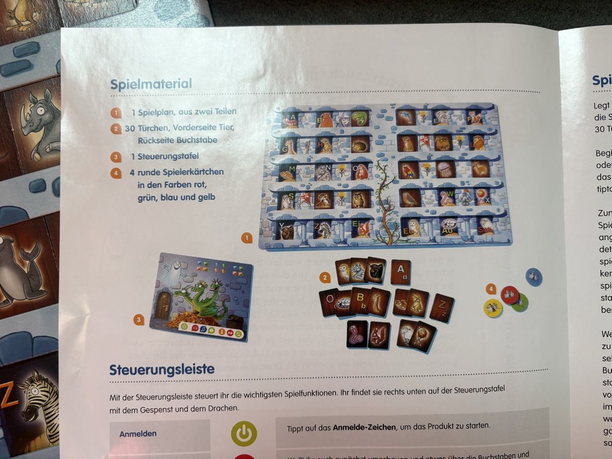 Tiptoi Giochi: Tiptoi - Buchstaben Burg – Usato da Horgen venduto da Spikystar13 3