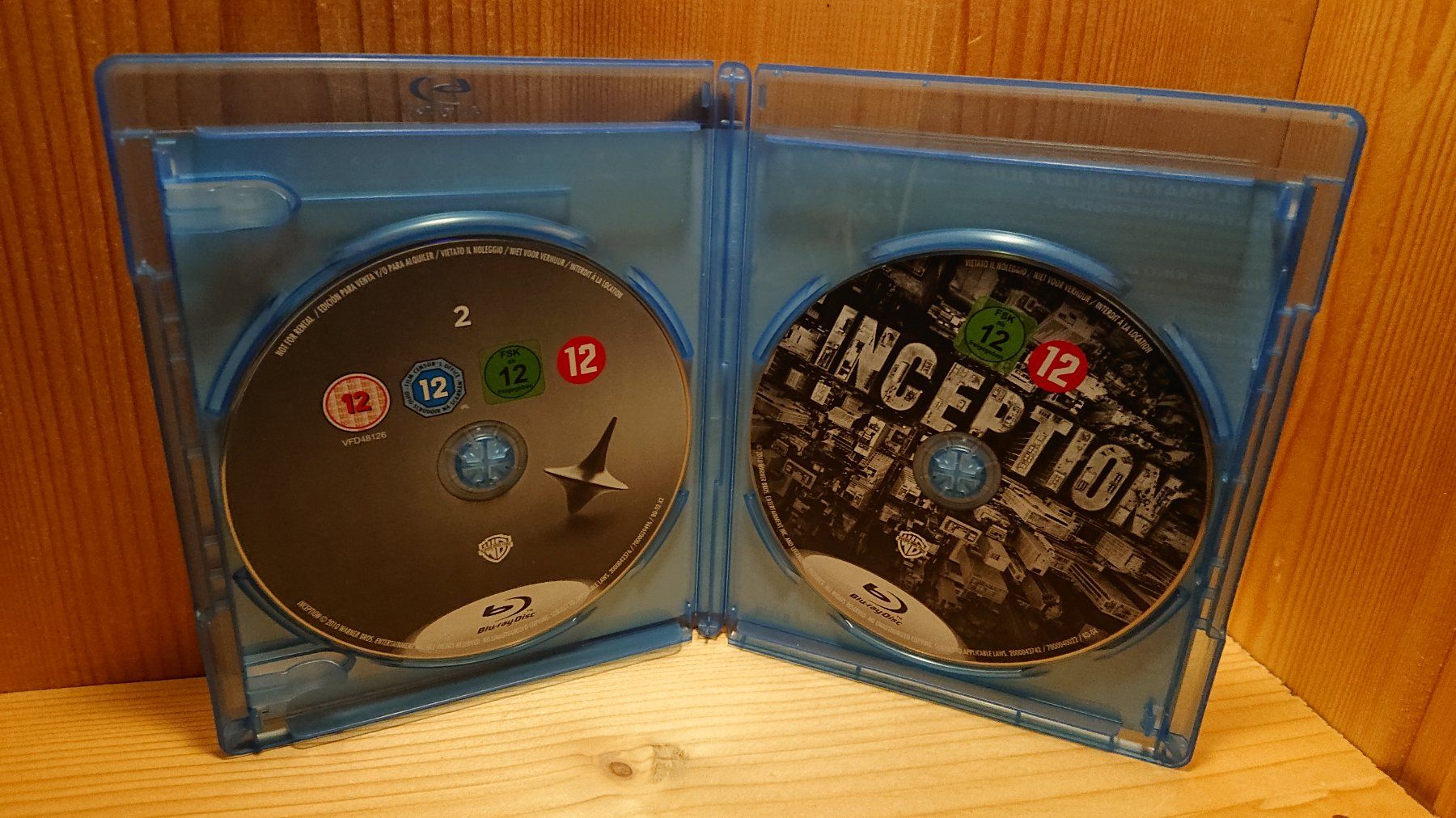 Tutti i DVDs: INCEPTION Blu-Ray mit Leonardo DiCaprio – Usato da Wilderswil venduto da Exebub 2
