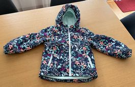 Skijacke Winterjacke Mädchen, Blumen, 110/116