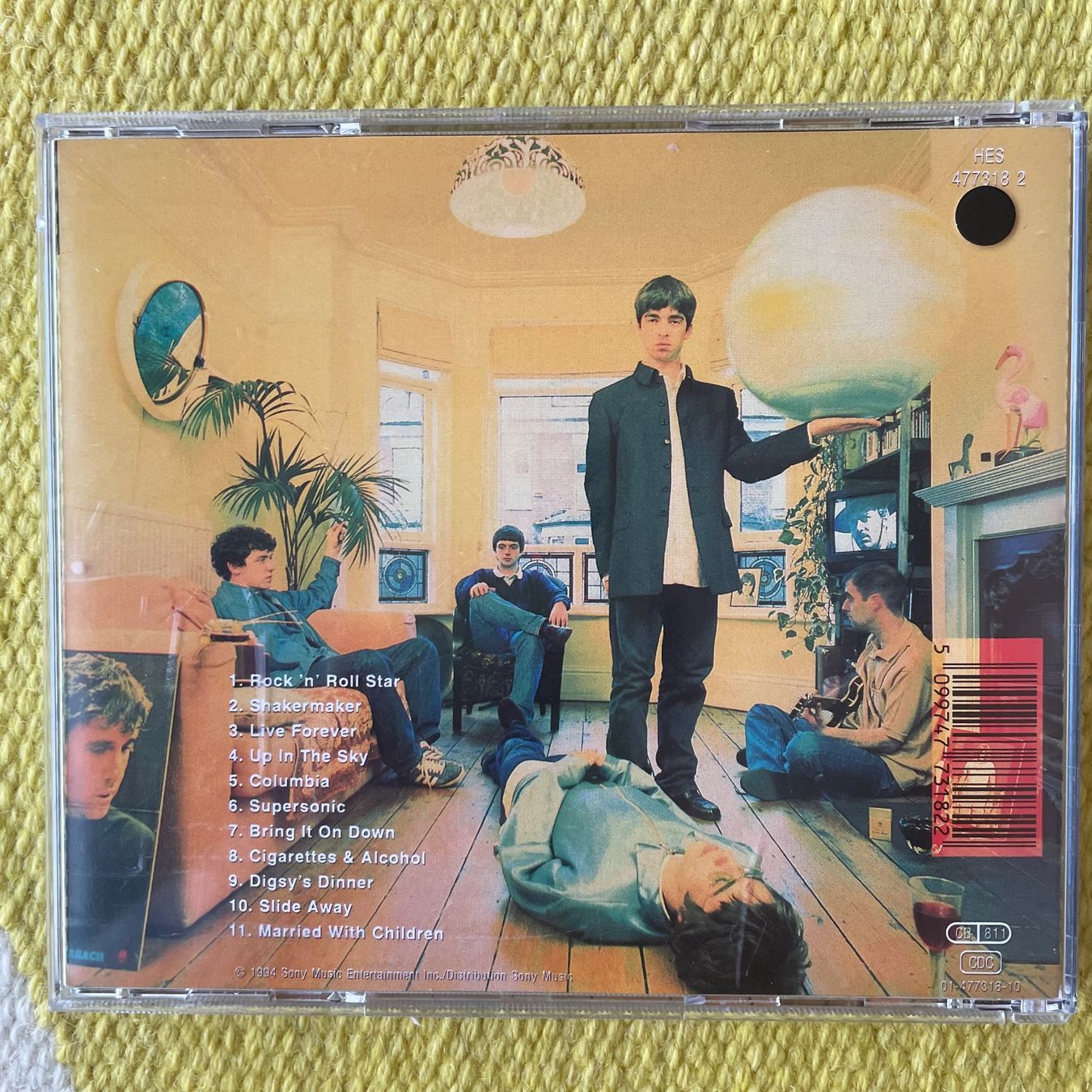 CDs: OASIS-DEFINITELY MAYBE – Gebraucht aus Rorschacherberg von CD-Roli 1