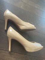 Pumps Peeptoes von Geox, beige, Grösse 38, guter Zustand!