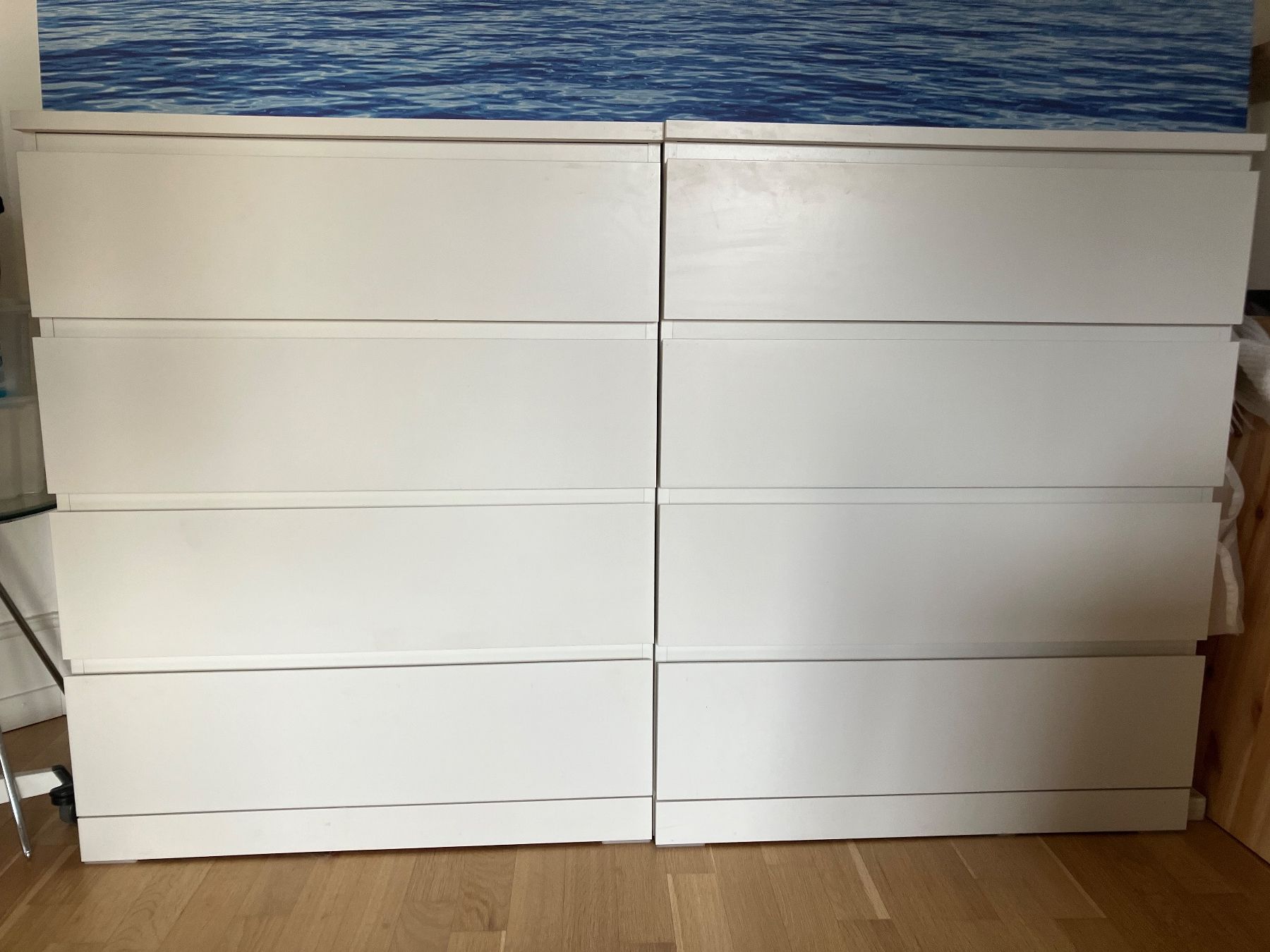 Wunderbar Malm Kommoden Nebeneinander Ebenbild