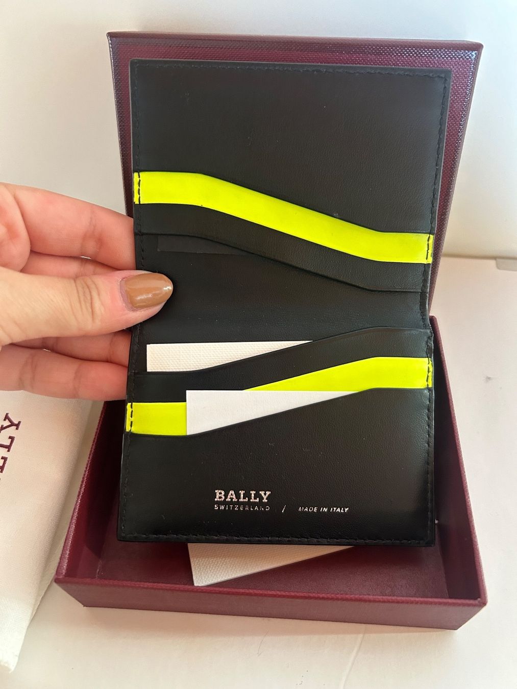Bally Portafogli: Bally double cardholder wallet NEW with box – Nuovo e nell'imballaggio originale da Muzzano venduto da Sidney_3 1