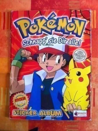 Panini Alben: Komplettes Pokémon-Sammelbilderalbum – Gebraucht aus Einsiedeln von Brocki59