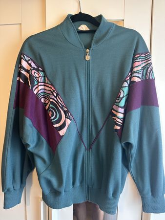 VintageTrainingsjacke im 80er Vibe Grösse M Damen 🤸‍♀️