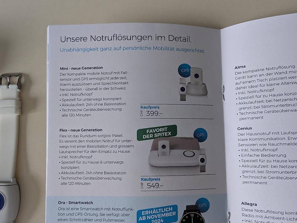 Sistemi d'allarme: SmartLife Care Flex Notrufsystem – Nuovo e nell'imballaggio originale da Baar venduto da Flow70 1